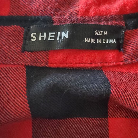 Red Plaid Button Down Shirts - Picture 4 of 4